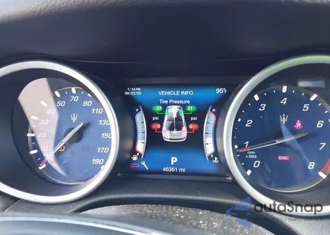 2017 Maserati Ghibli z USA, uszkodzony, nr VIN ZAM57XSA4H1206438